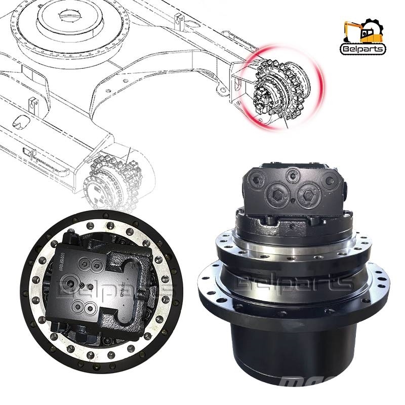 Komatsu PC120-5 PC120-6 PC120-7 Final Drive Μετάδοση κίνησης