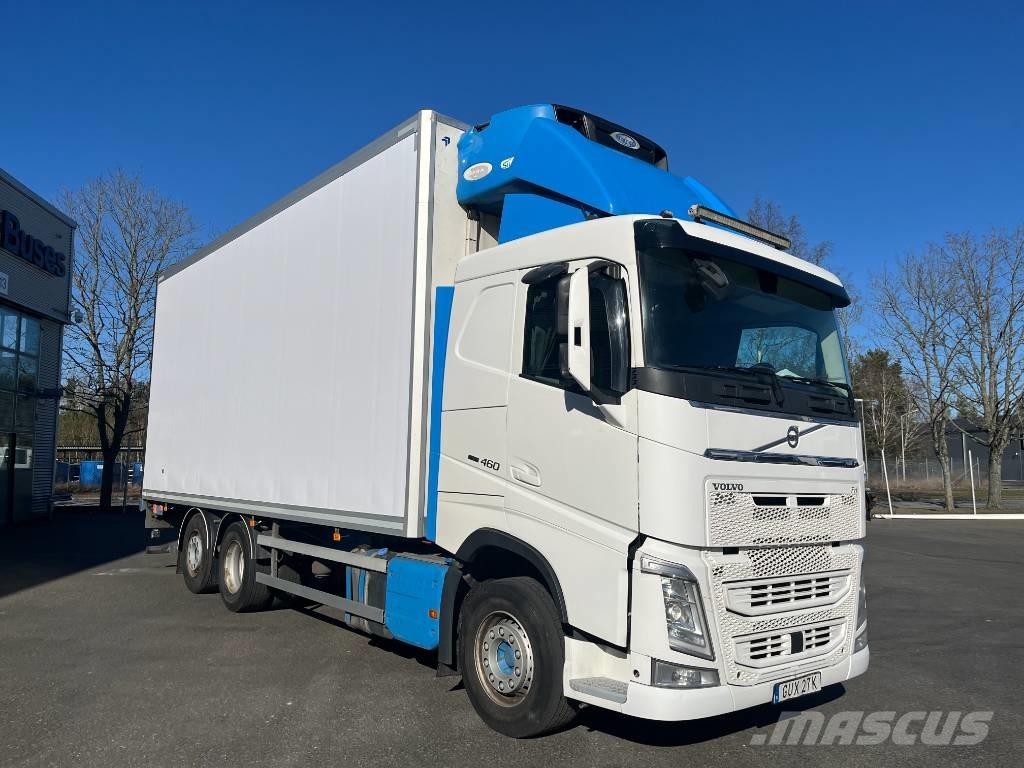 Volvo FH 460 LNG 6x2 Kylbil Dubbla Lastplan Temperature controlled trucks
