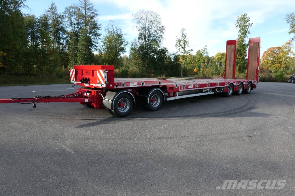 McCauley 5axl Maskinvagn MAC-TL5-48 Maskintransporter