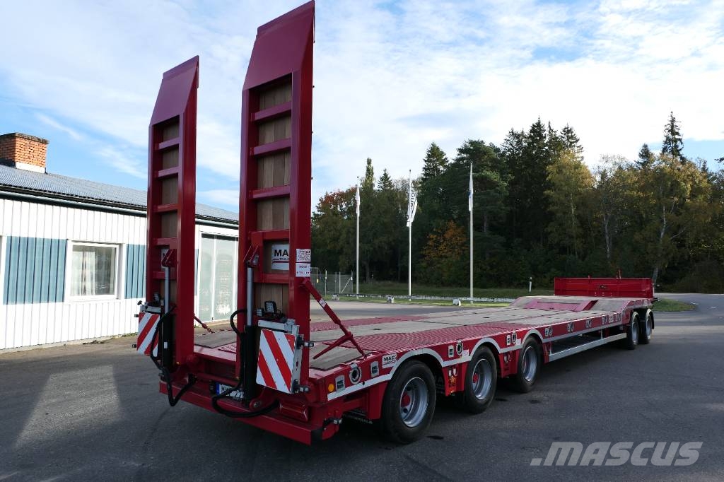 McCauley 5axl Maskinvagn MAC-TL5-48 Maskintransporter
