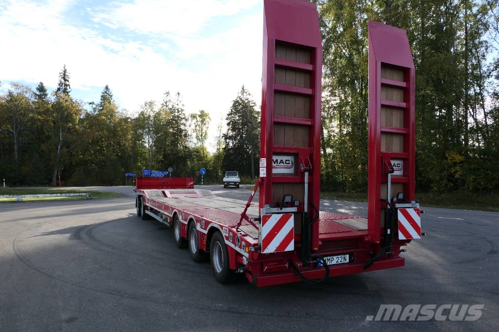 McCauley 5axl Maskinvagn MAC-TL5-48 Maskintransporter