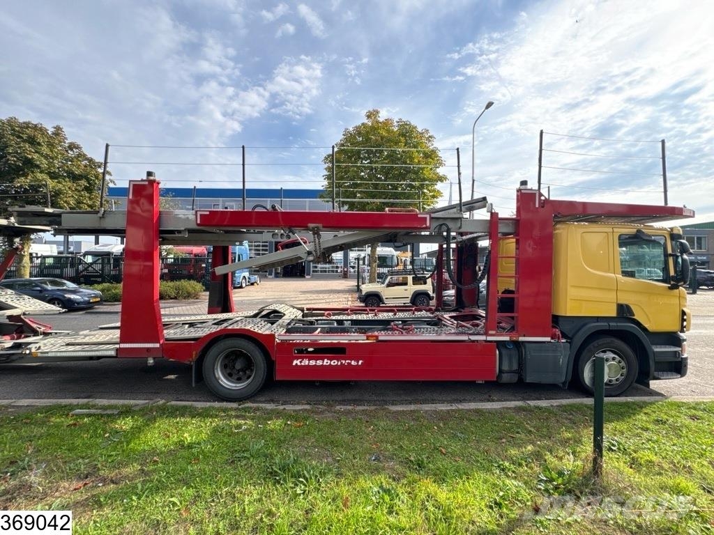 Scania P 410 EURO 6, Retarder, Kässbohrer supertrans Nákladní vozidlá na prepravu automobilov