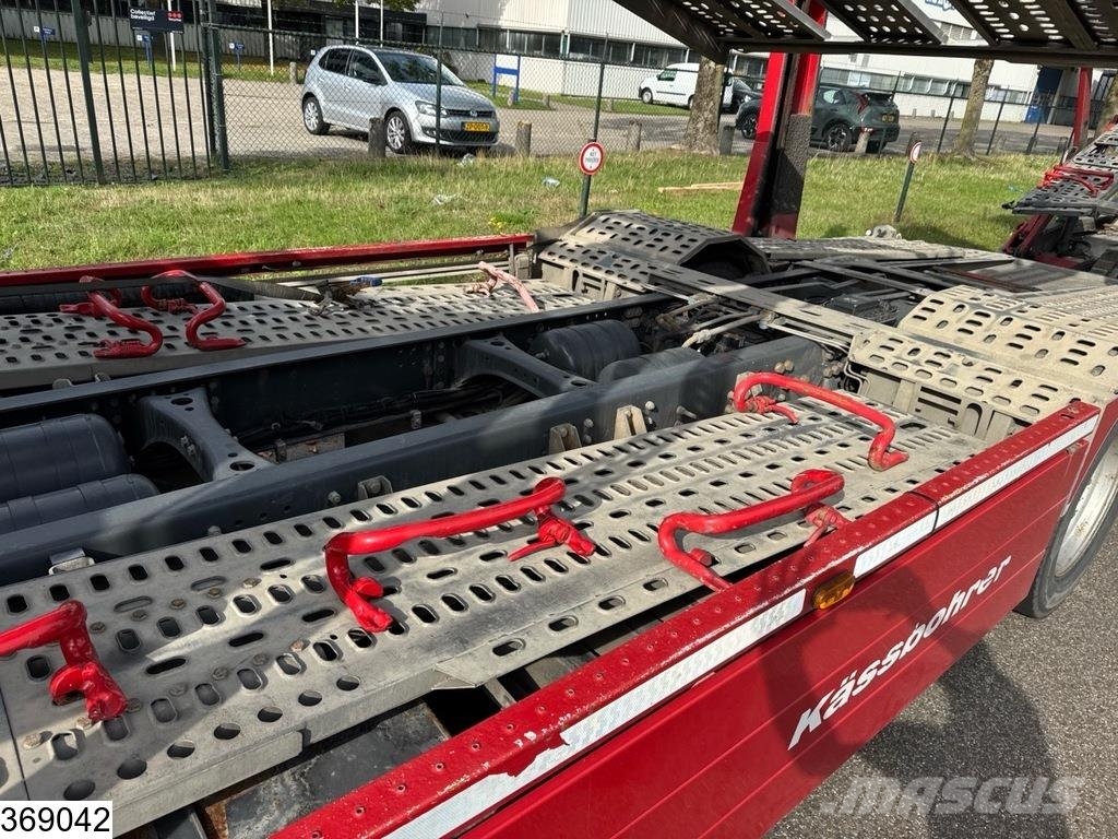 Scania P 410 EURO 6, Retarder, Kässbohrer supertrans Nákladní vozidlá na prepravu automobilov