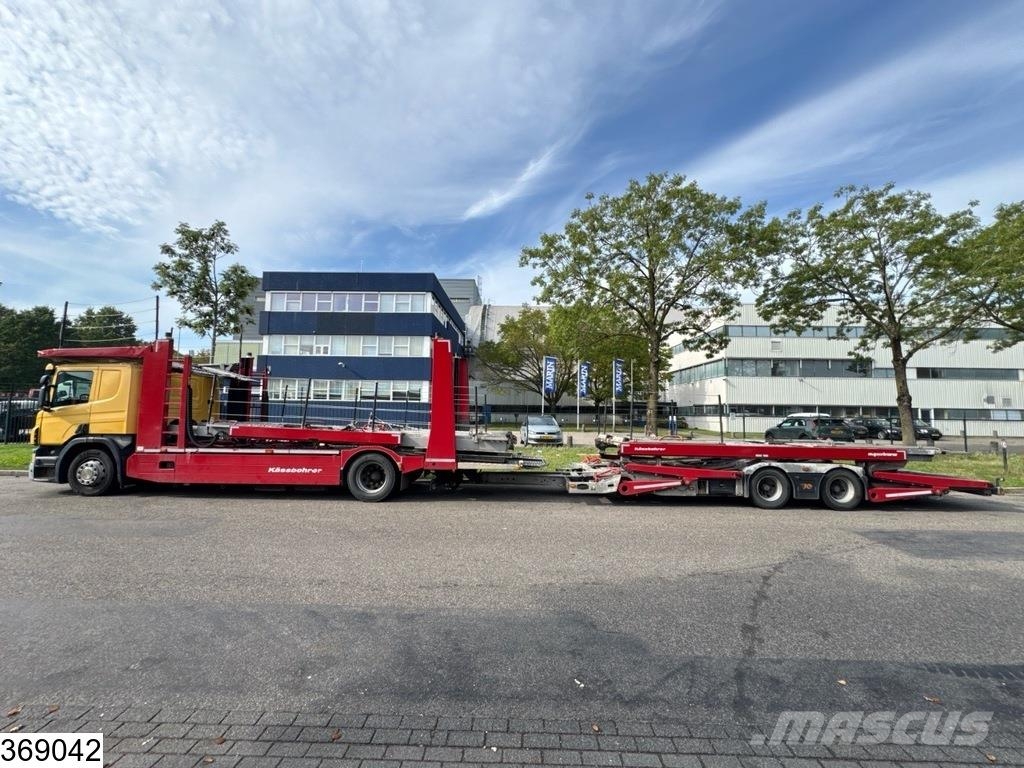 Scania P 410 EURO 6, Retarder, Kässbohrer supertrans Nákladní vozidlá na prepravu automobilov
