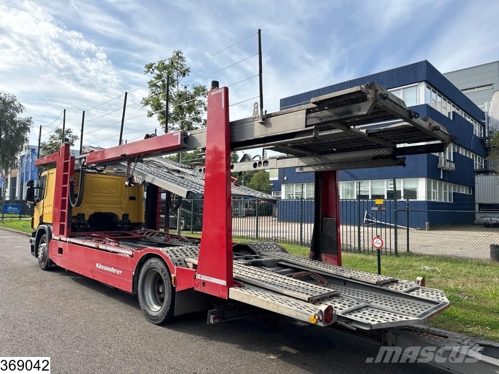 Scania P 410 EURO 6, Retarder, Kässbohrer supertrans Nákladní vozidlá na prepravu automobilov