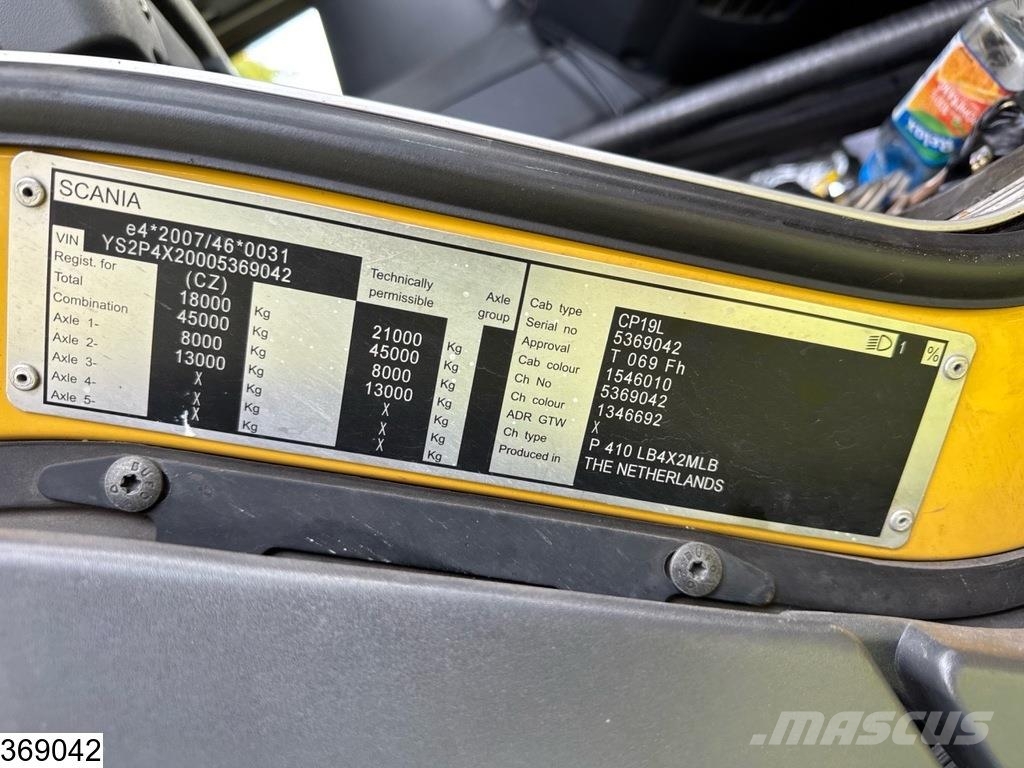 Scania P 410 EURO 6, Retarder, Kässbohrer supertrans Nákladní vozidlá na prepravu automobilov