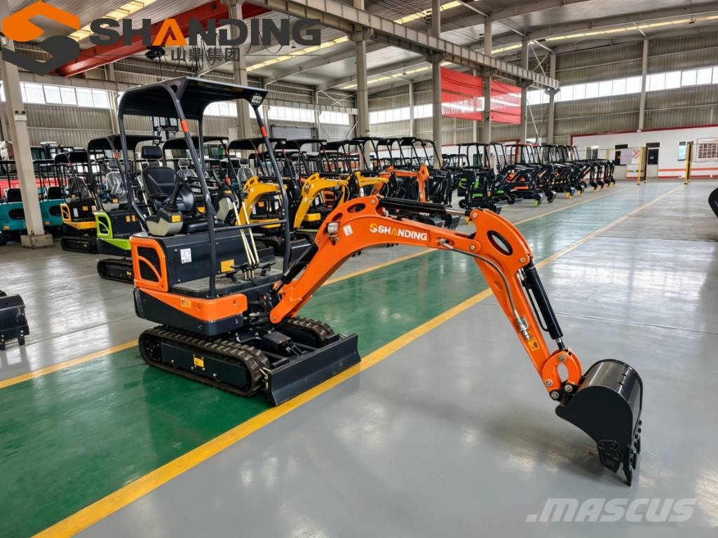 Shanding SD17E MINI EXCAVATOR حفارات زحافة