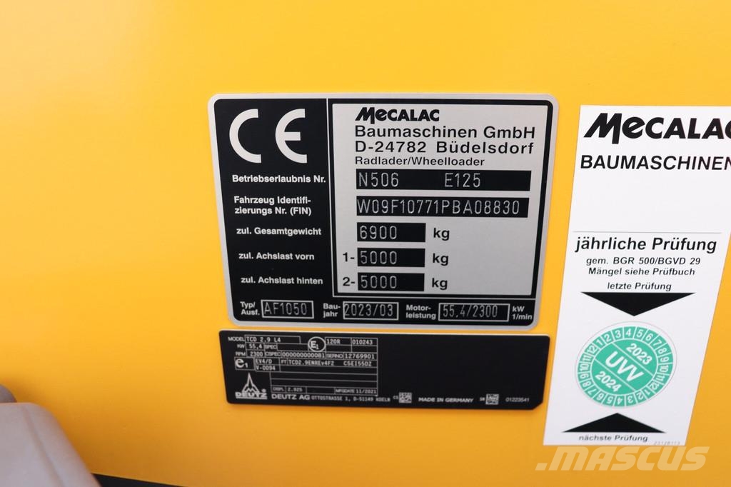 Mecalac AF1050 AF1050 لوادر بعجل
