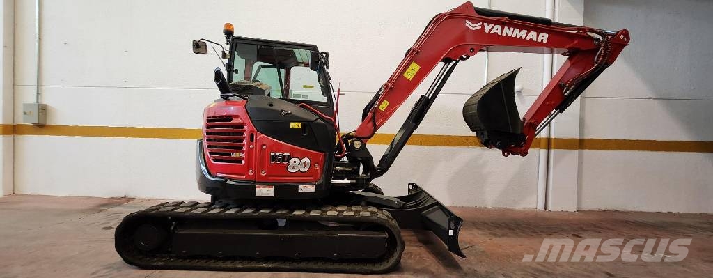 Yanmar Vio 80-1A حفارات وسط 7 طن - 12 طن