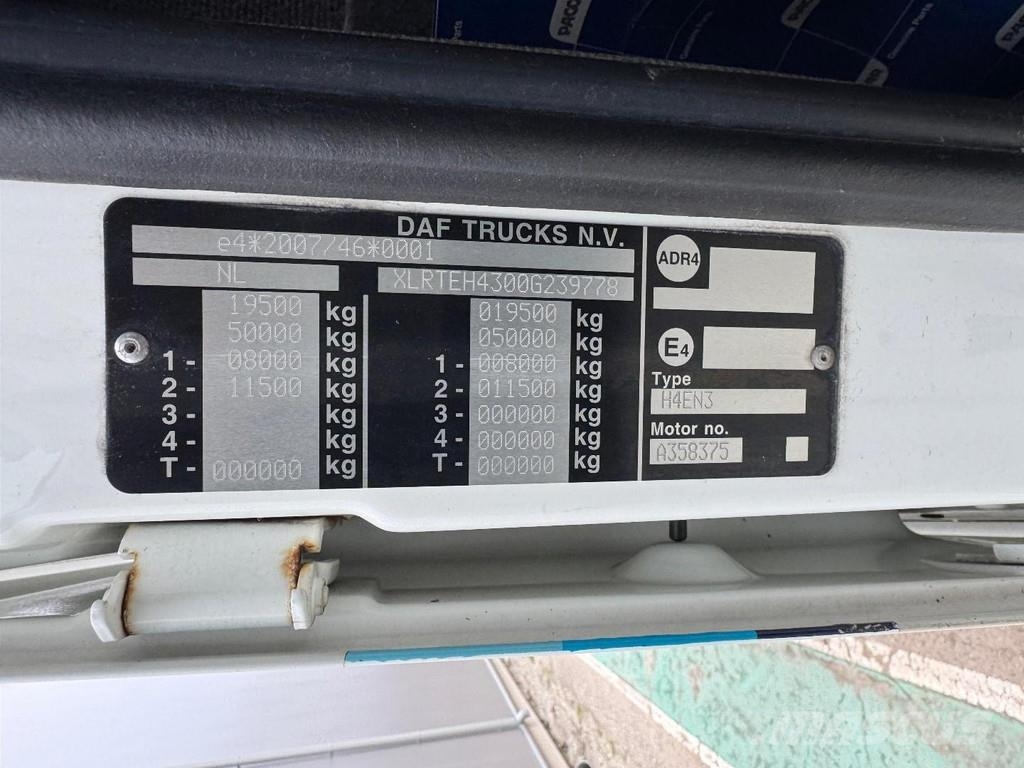 DAF XF 480 4X2 EURO 6 MEGA Vlačilci