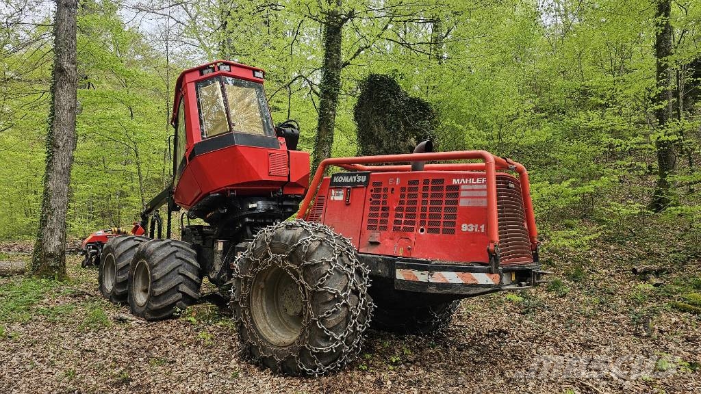 Komatsu 931.1 Харвестери