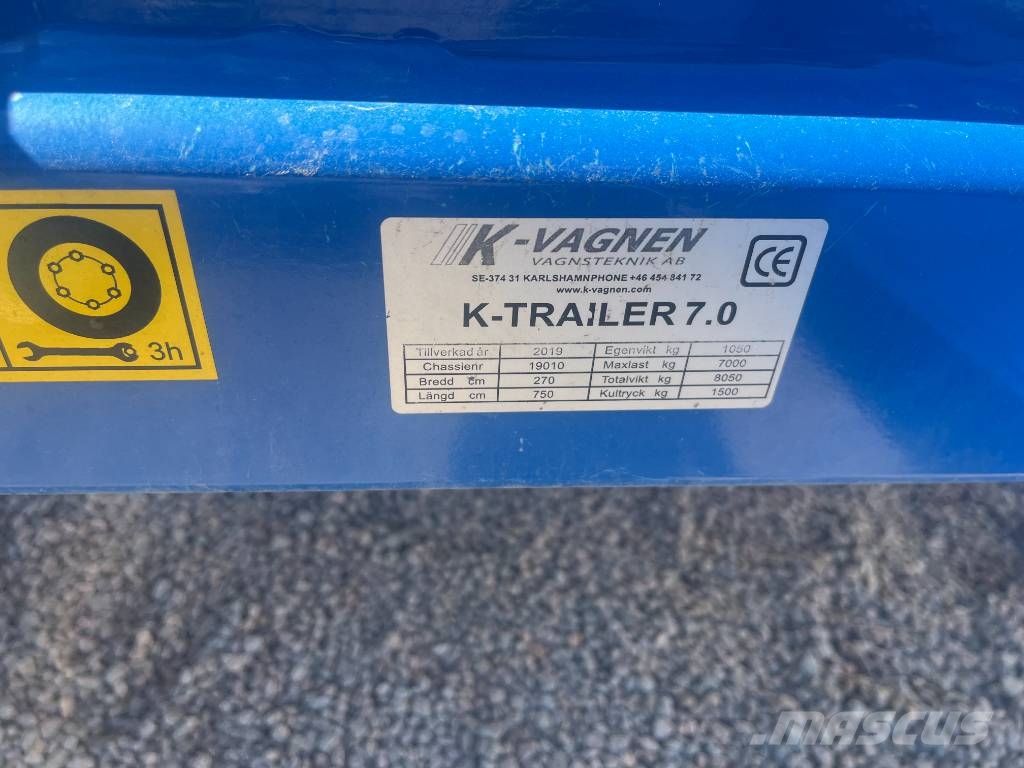 K-Vagnen 7.0 Muud haagised