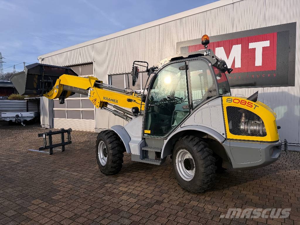 Kramer 8085 T Allrad *2021-09*3.141H*Schaufel*Gabel*TOP Teleskopik tekerlekli yükleyiciler