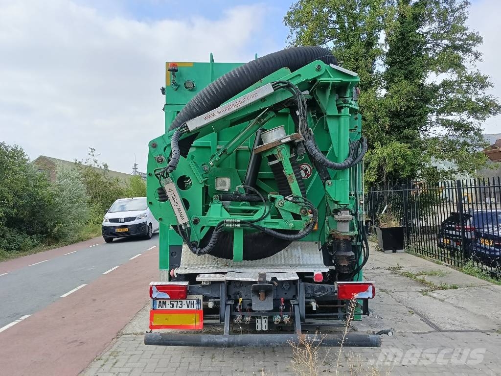 MTS 4A 14T 36.000V MAN saugbagger vacuum truck Slamsugere