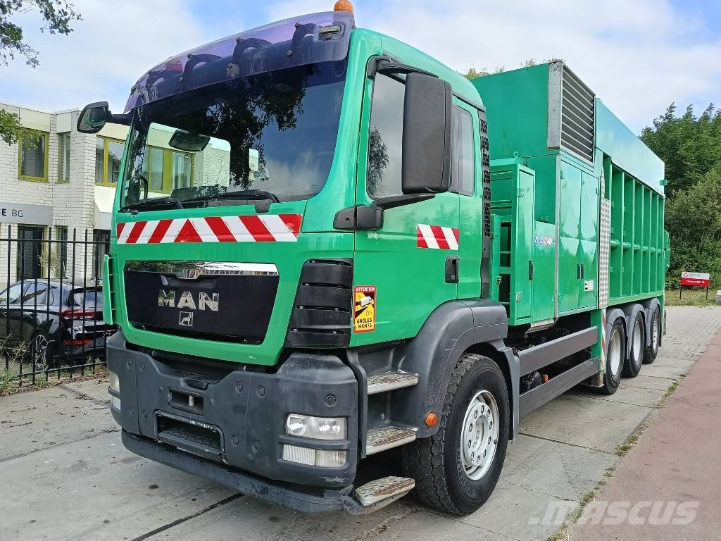 MTS 4A 14T 36.000V MAN saugbagger vacuum truck Slamsugere