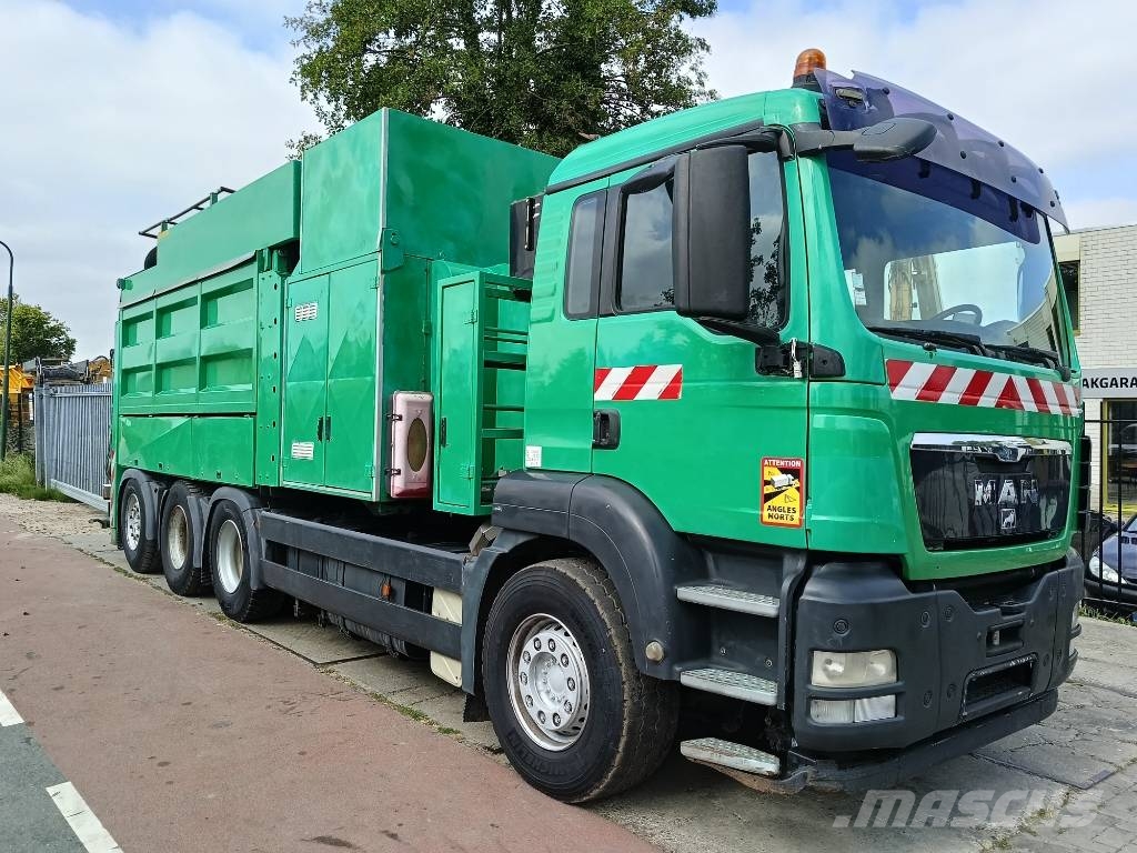 MTS 4A 14T 36.000V MAN saugbagger vacuum truck Slamsugere