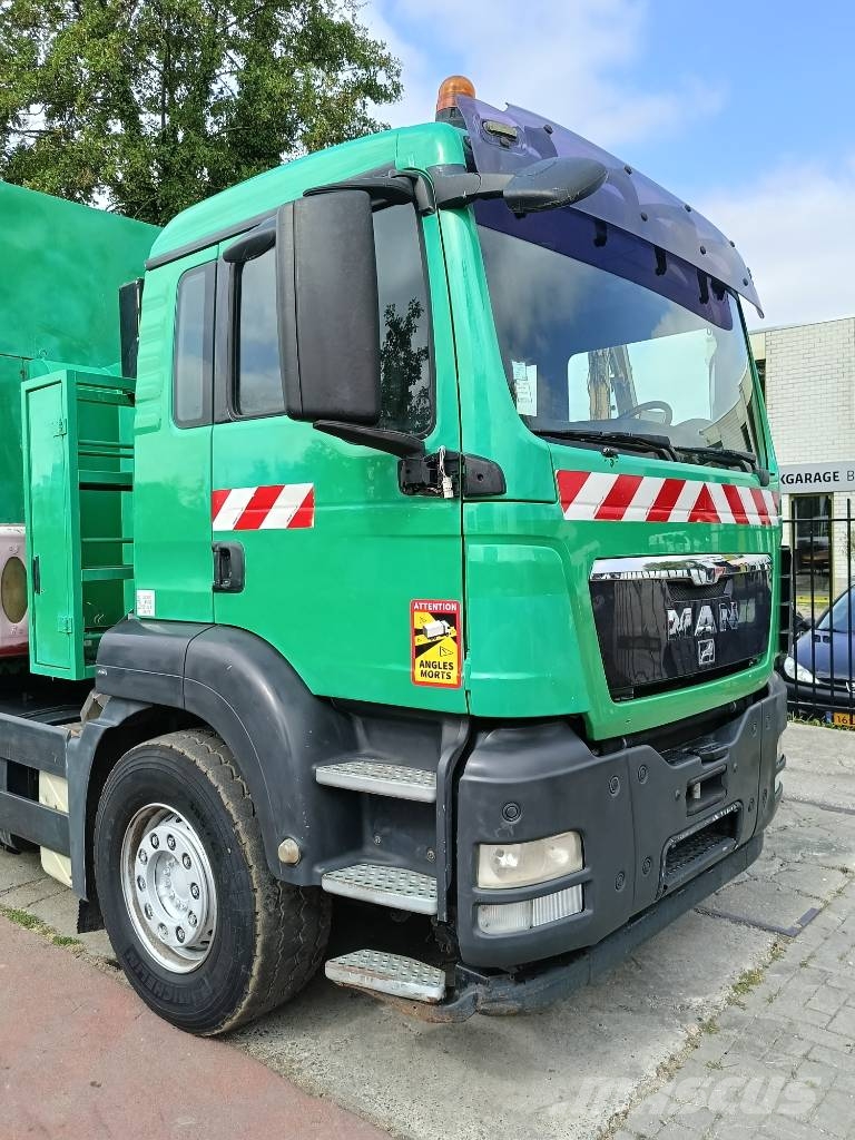 MTS 4A 14T 36.000V MAN saugbagger vacuum truck Slamsugere
