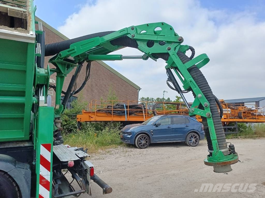 MTS 4A 14T 36.000V MAN saugbagger vacuum truck Slamsugere