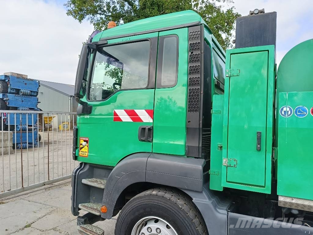 MTS 4A 14T 36.000V MAN saugbagger vacuum truck Slamsugere