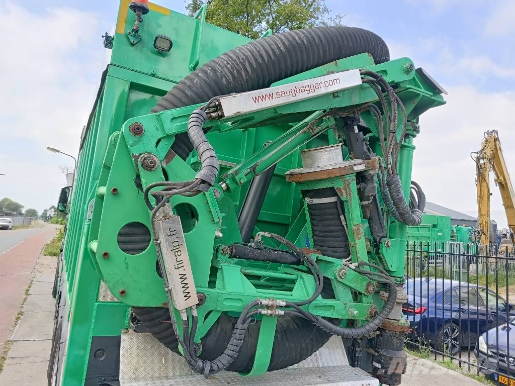 MTS 4A 14T 36.000V MAN saugbagger vacuum truck Slamsugere