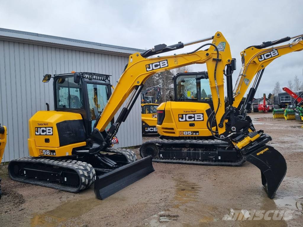 JCB 56 Z-2 0,99% ränta Mini ekskavatörler, 7 tona dek