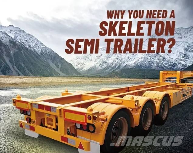 ZW Group ZW-GROUP 12m Container Skeletal Trailer Otros remolques
