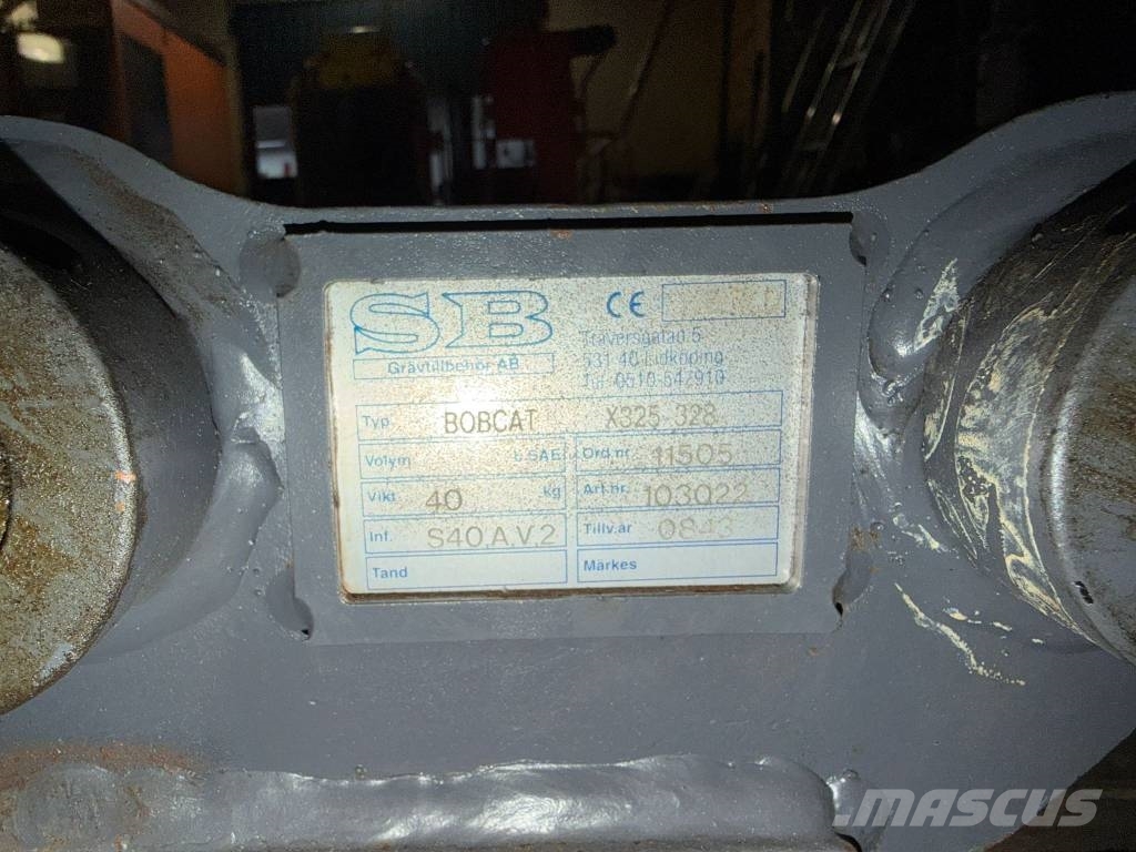 SB Snabbfäste Bobcat S40 2,5-5 ton Άλλα εξαρτήματα
