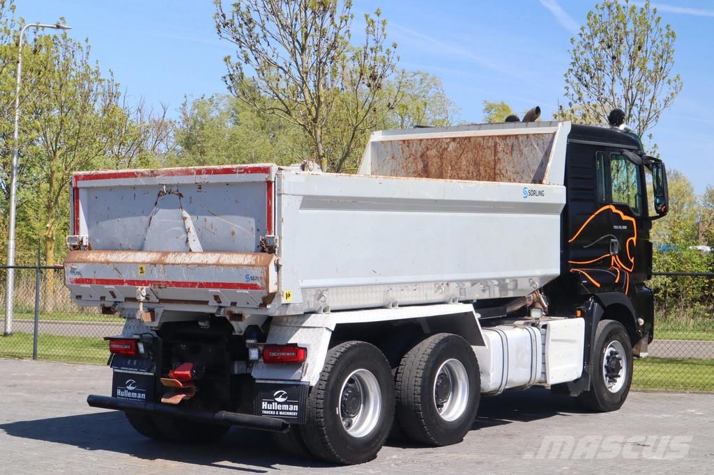 MAN TGS 26.500 | 6X4 | 6x6 hydrodrive |BIG AXLES | EUR Camion benne