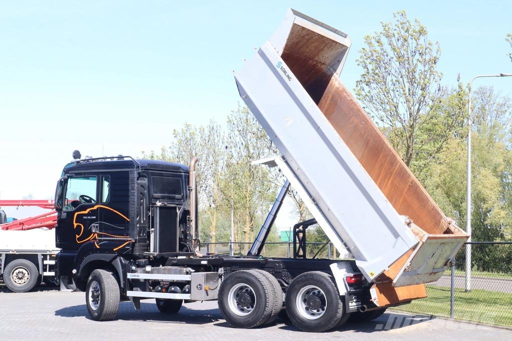 MAN TGS 26.500 | 6X4 | 6x6 hydrodrive |BIG AXLES | EUR Camion benne