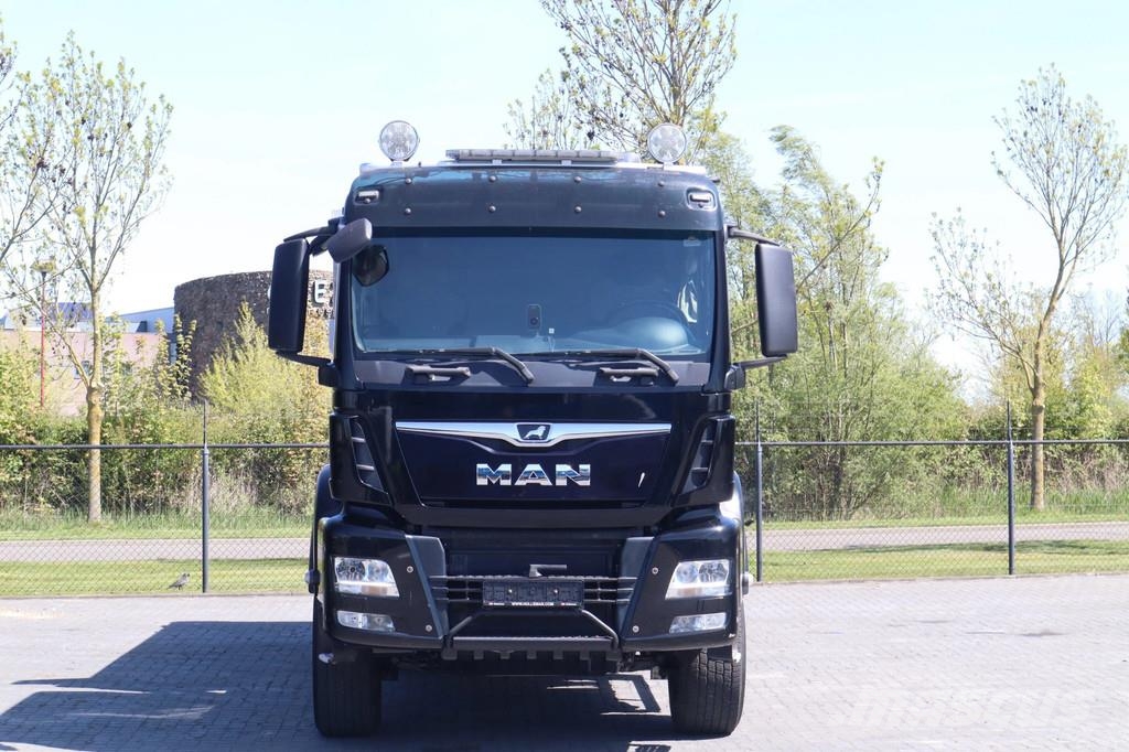 MAN TGS 26.500 | 6X4 | 6x6 hydrodrive |BIG AXLES | EUR Camion benne