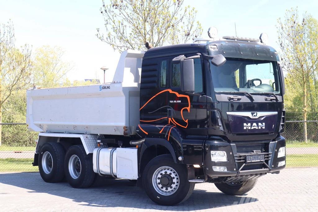 MAN TGS 26.500 | 6X4 | 6x6 hydrodrive |BIG AXLES | EUR Camion benne