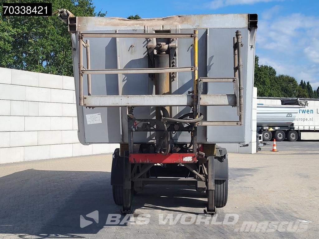 Schmitz Cargobull SKI 24 3 axles Lift Axle 30m3 ALU Polprikolice prekucniki - kiper