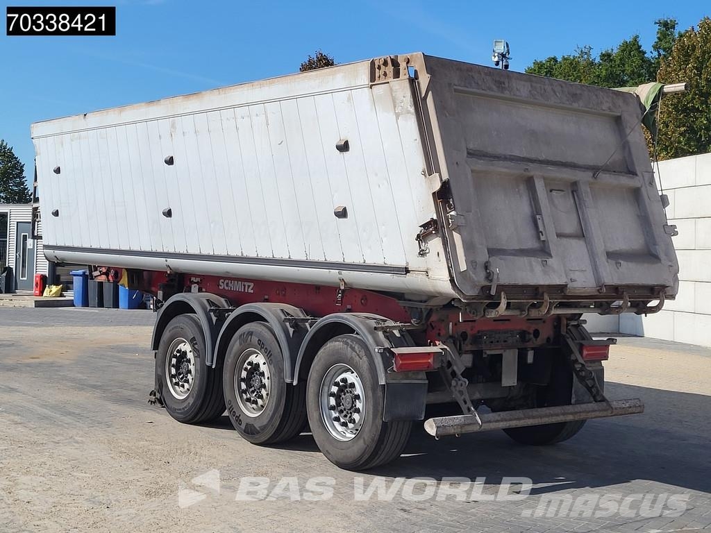 Schmitz Cargobull SKI 24 3 axles Lift Axle 30m3 ALU Kippladerauflieger
