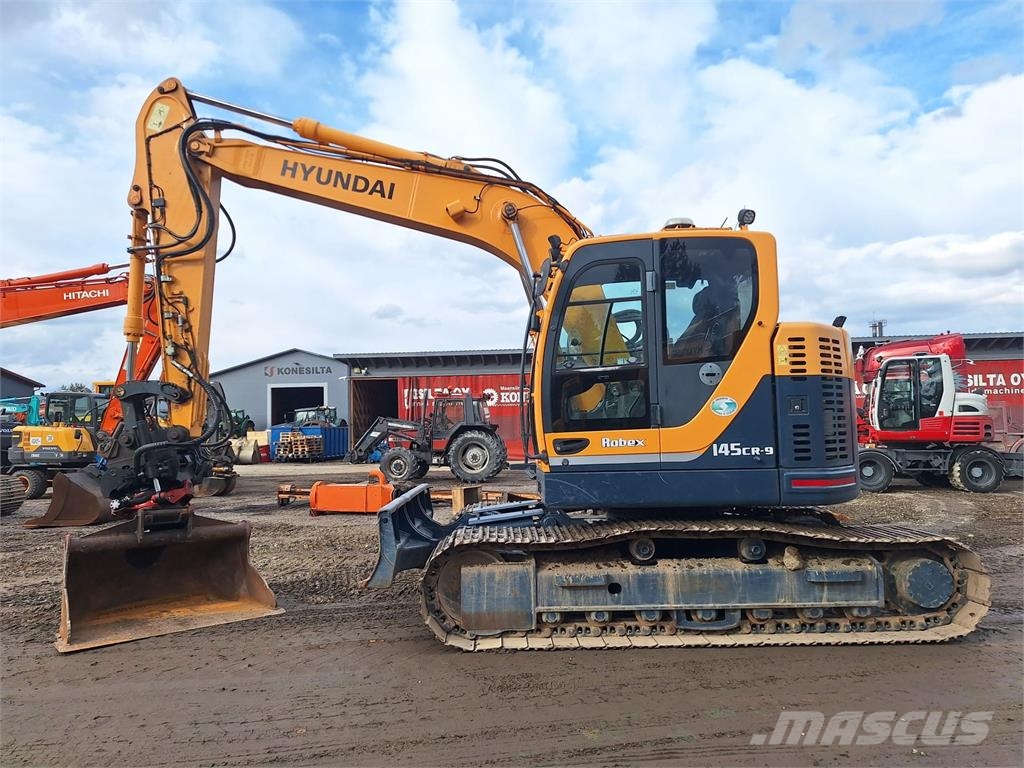 Hyundai R145LCR-9A PYÖRITTÄJÄLLÄ Bageri guseničari