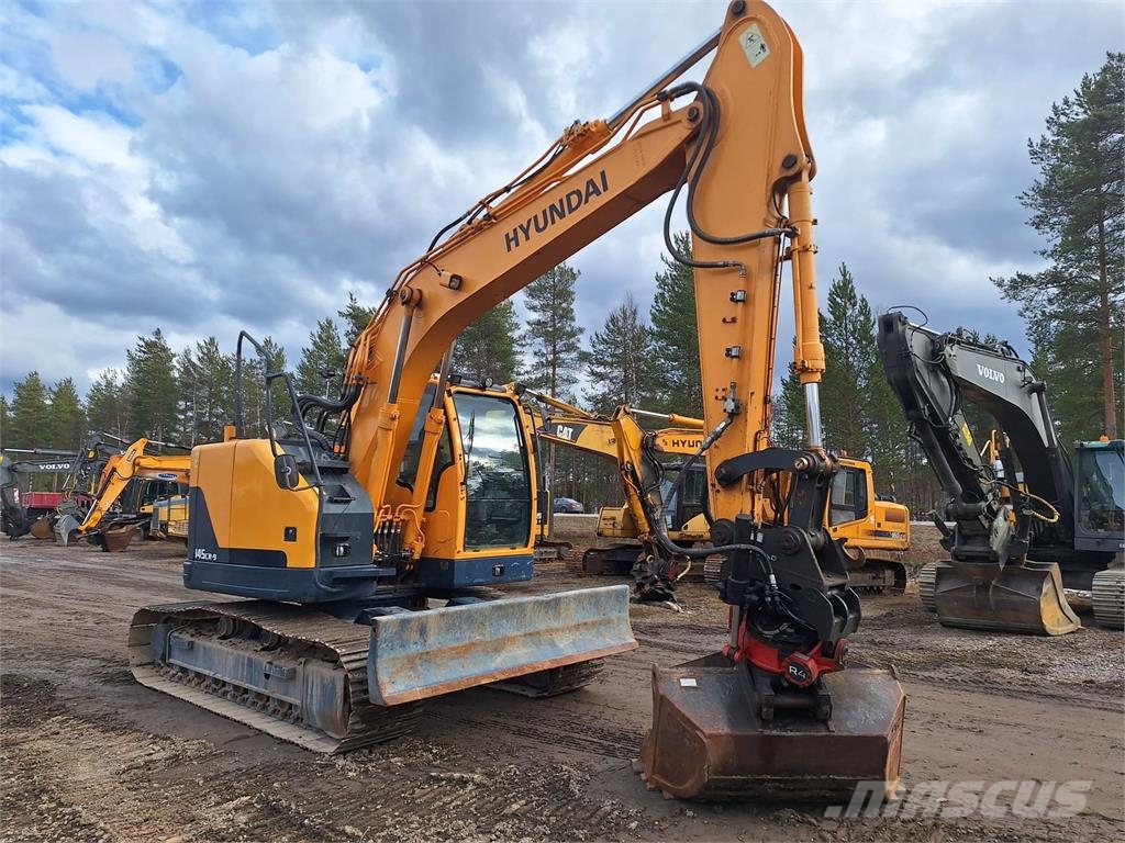 Hyundai R145LCR-9A PYÖRITTÄJÄLLÄ Bageri guseničari