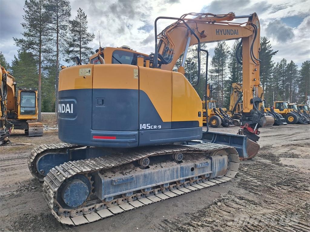 Hyundai R145LCR-9A PYÖRITTÄJÄLLÄ Bageri guseničari
