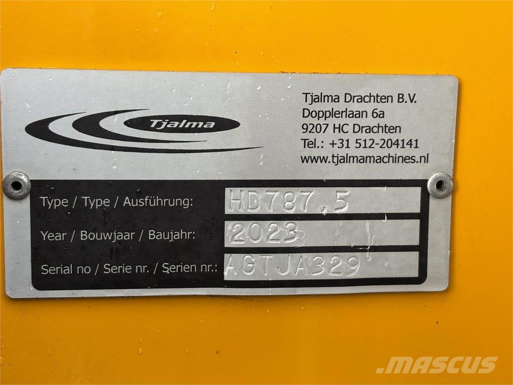Tjalma HD 787.5 Mesttank