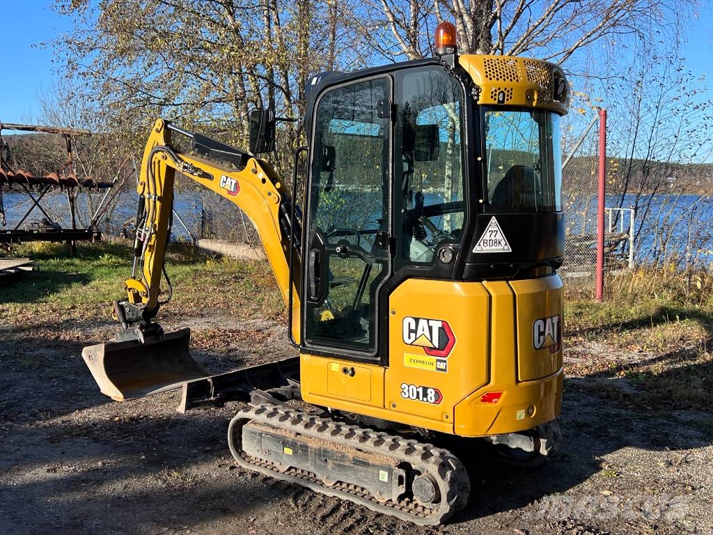 CAT 301.8 med vagn 2021 857h Minigrävare < 7t
