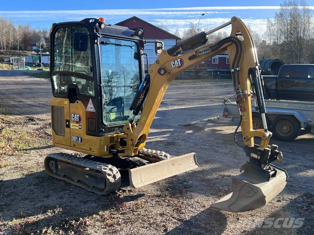 CAT 301.8 med vagn 2021 857h Minigrävare < 7t
