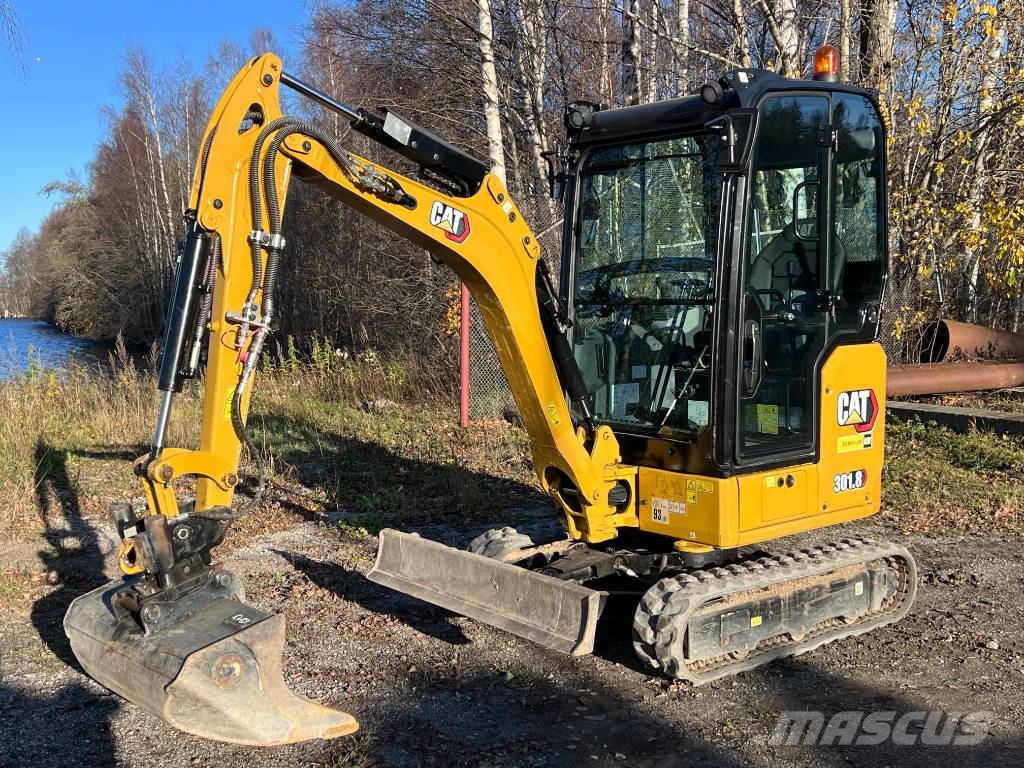 CAT 301.8 med vagn 2021 857h Minigrävare < 7t