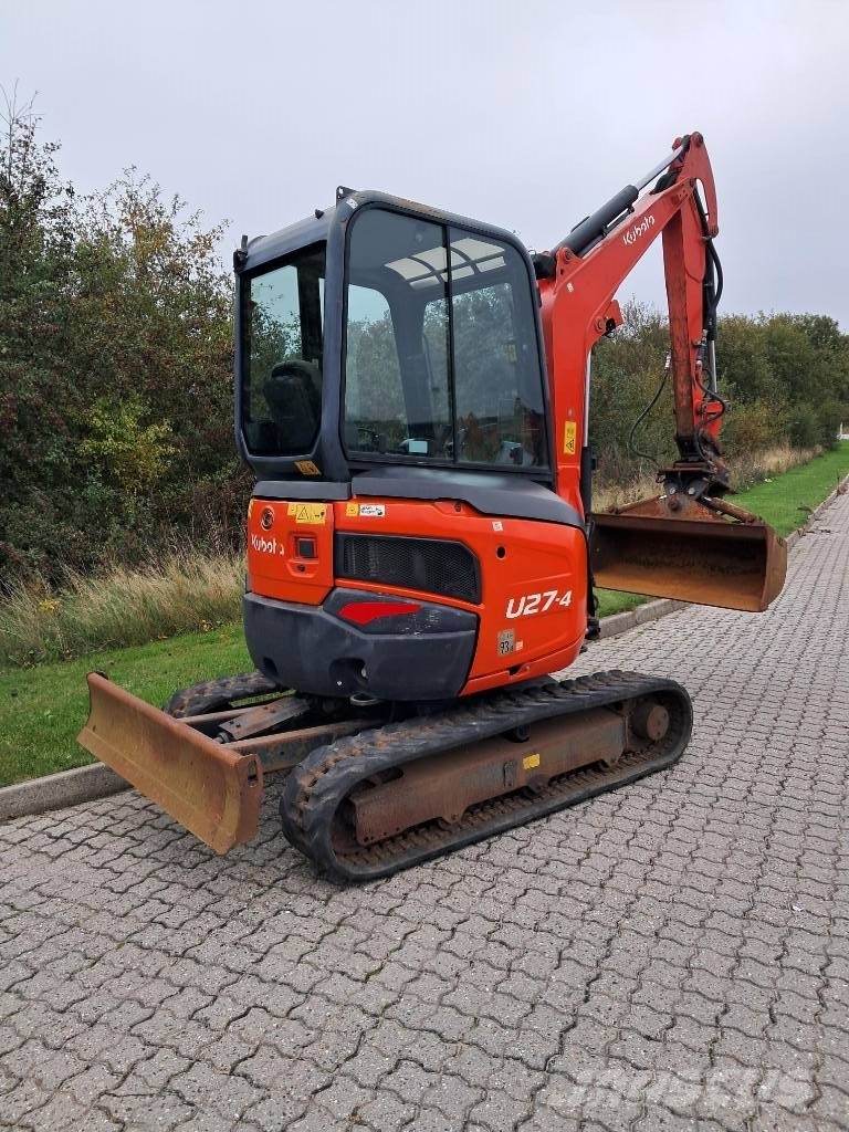 Kubota U 27-4 Mini bageri < 7t