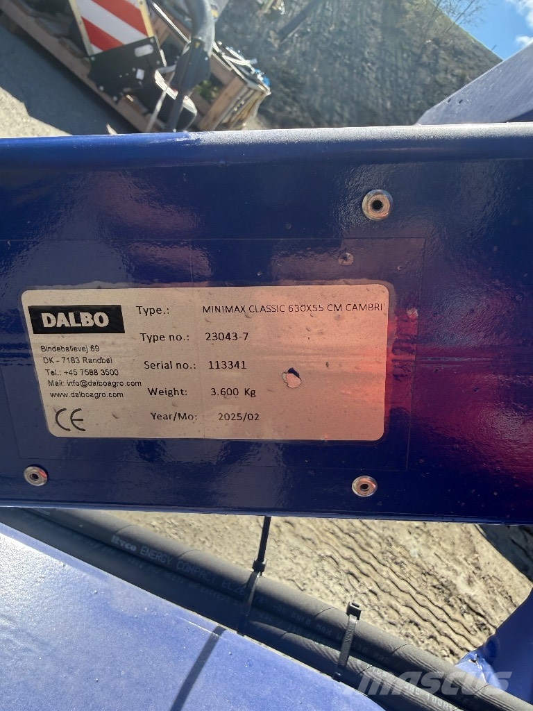 Dal-Bo MiniMax 630 Vältar