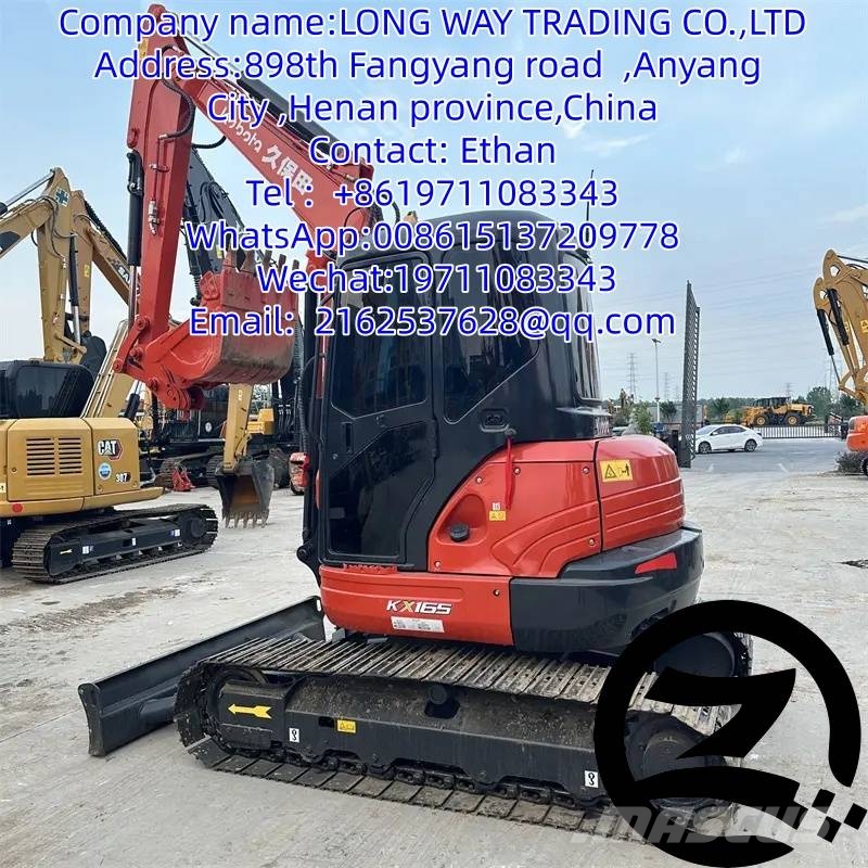 Kubota KX165 Lánctalpas kotrók