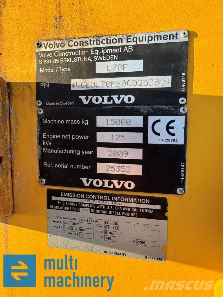 Volvo L 70 F 휠로우더