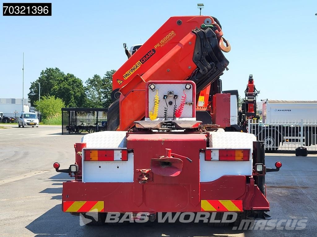 Mercedes-Benz Actros 4151 8X8 8x8 Palfinger PK150002 Crane Kran Camiones plataforma