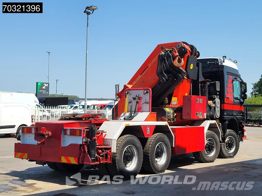Mercedes-Benz Actros 4151 8X8 8x8 Palfinger PK150002 Crane Kran Camiones plataforma