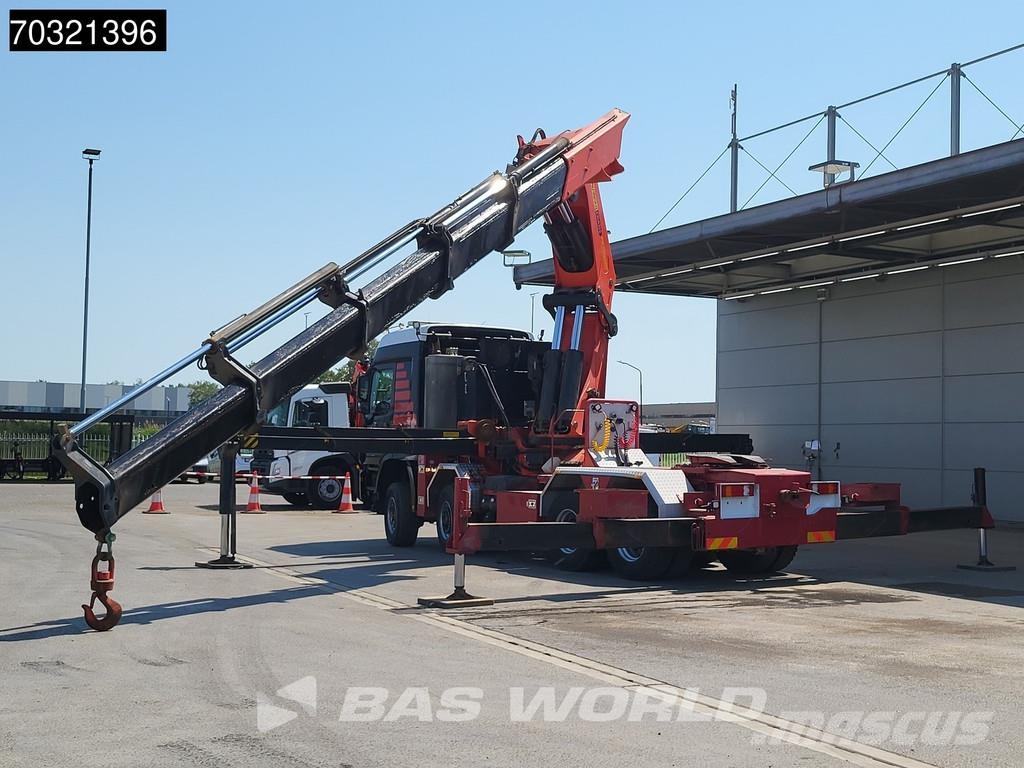 Mercedes-Benz Actros 4151 8X8 8x8 Palfinger PK150002 Crane Kran Camiones plataforma