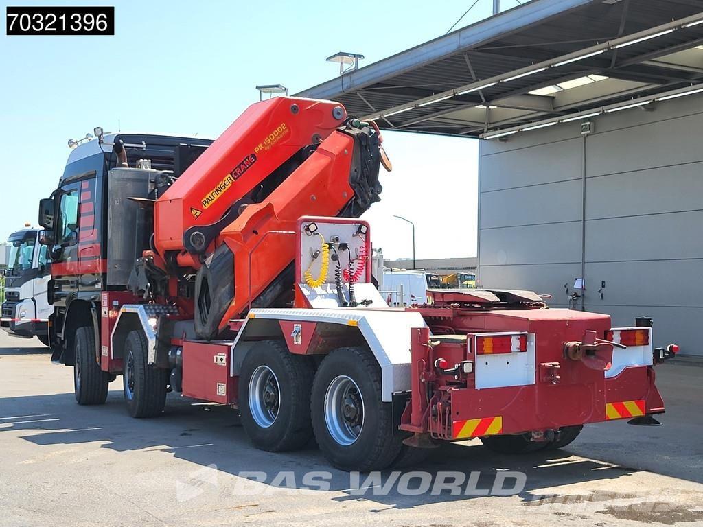 Mercedes-Benz Actros 4151 8X8 8x8 Palfinger PK150002 Crane Kran Camiones plataforma