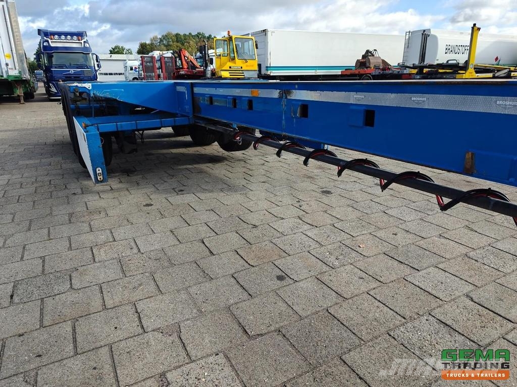 Broshuis 3UCC-39/45 Multi - SAF disc brake - Lift axle - Al Containerauflieger
