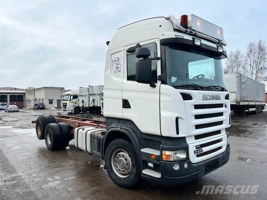 Scania R470CB6X2HNZ MANUAL ,FULL STEEL,only 378840km!! 商用底盤車